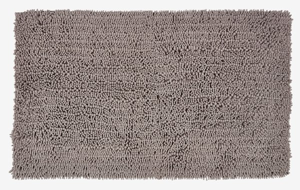 Tappeto bagno ROSVIK 70x120 cm ciniglia grigio