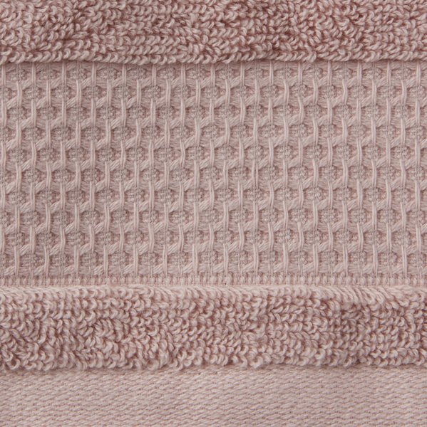 Asciugamano da bagno NORA 70x140 cm rosa cipria KRONBORG