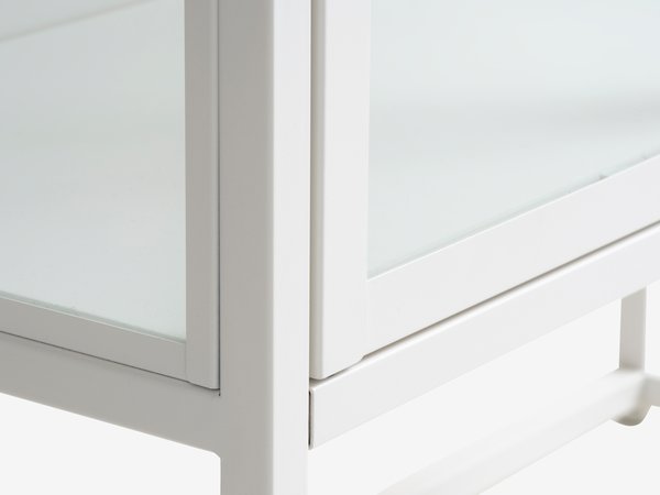 Display Cabinet VIRUM 2 doors white