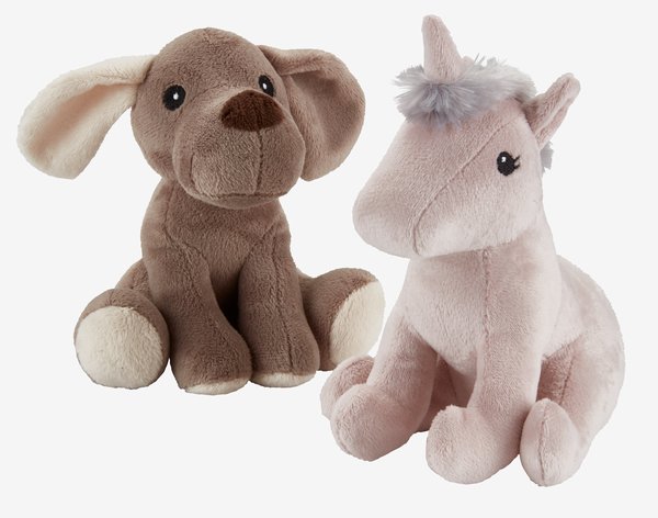 Peluche NEJLIKA H19 assorti