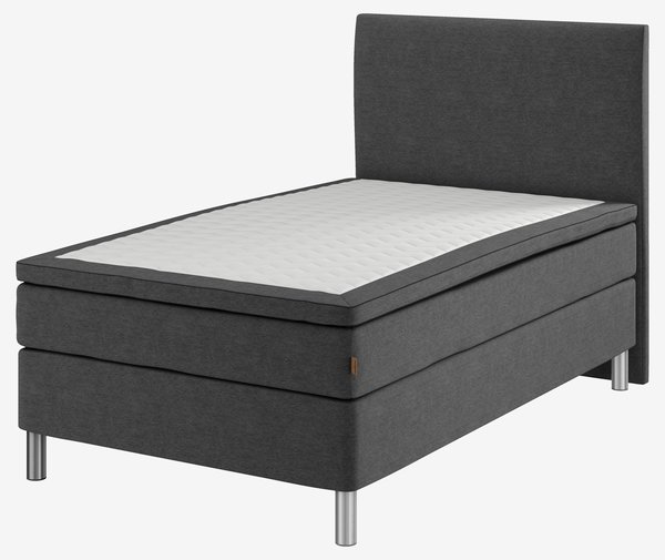 Jenkkisänky 120x200 SOKNA GC35 harmaa-40 PU DREAMZONE