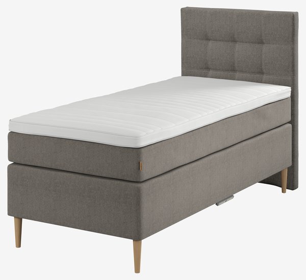 Sänggavel 90x125cm KULU H50 grå-21 DREAMZONE