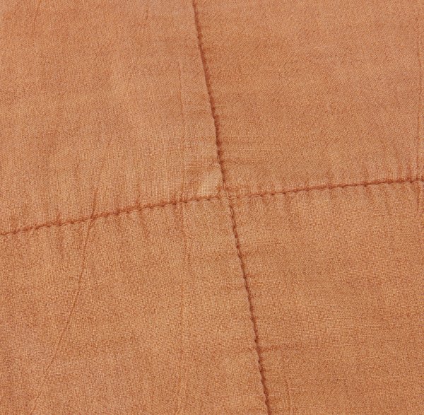 Ватирано одеяло VALMUE 130x180 оранжево