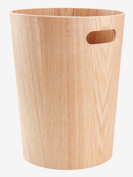 Corbeille à papier ALBIN Ø23xH30cm bois