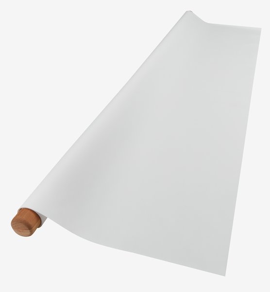 Vinyl tablecloth HVITMURE 140 white