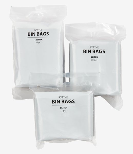 Bolsas de basura ROTTNE para 12L/5L/3L variado