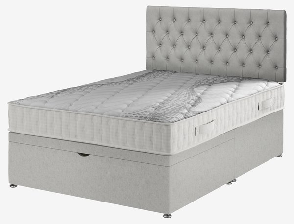 Divan base GOLD D10 OTTOMAN King Grey-49