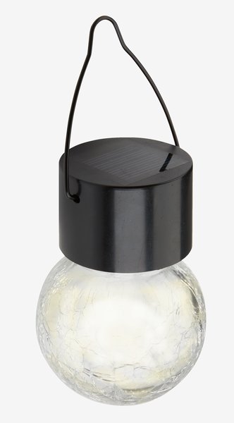 Lampe solaire NATTERGAL Ø6xH14 transparent