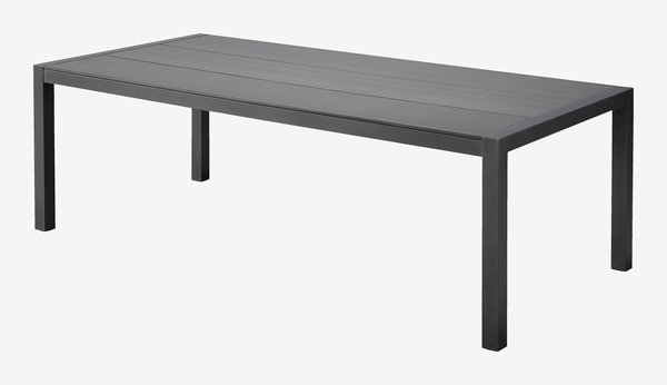 Baštenski stol HAGEN Š100xD214 siva