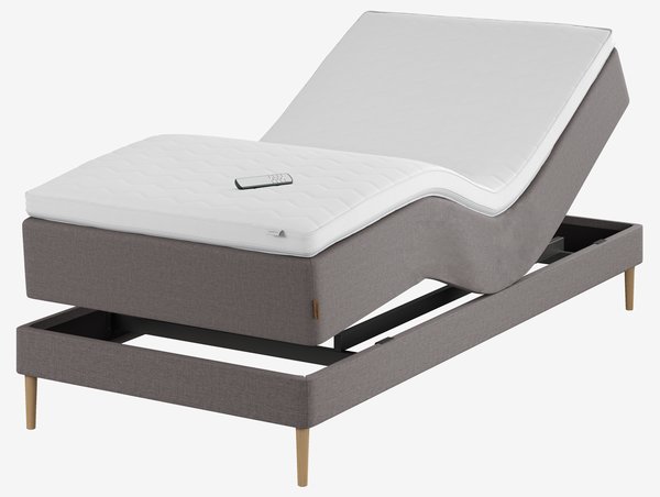 Regulerbar seng 90x210 KUPELVA GE50 grå-21