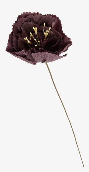 Kwiat sztuczny PER W40cm fioletowy