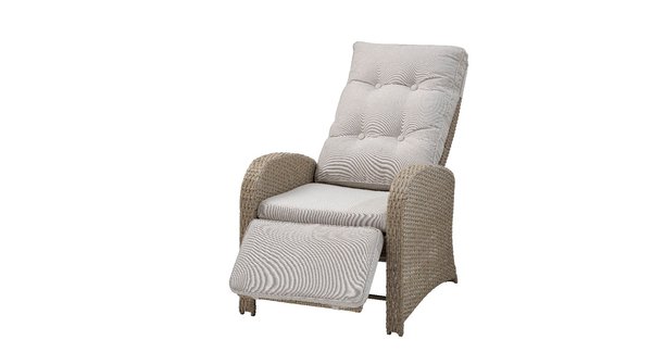 Fauteuil lounge STORD naturel