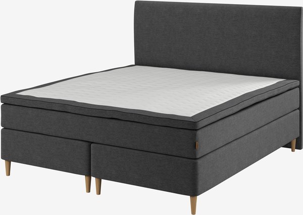 Kontinentalseng 180x200cm HEMLA GC75 grå-40 LATEX