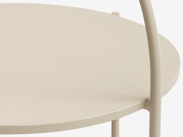 Odkládací stolek HALBY Ø37 písková