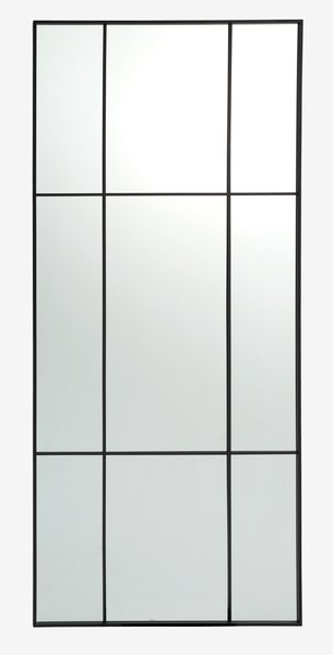 Miroir STUDSTRUP 80x180 noir