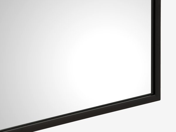 Spegel ILBJERG 60x60 svart