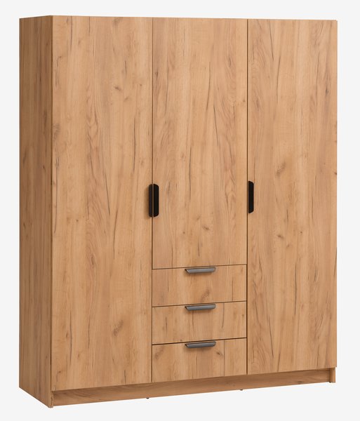 Armoire JENSLEV 145x176 chêne