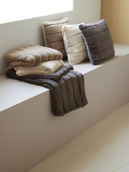 Cushion STAVKLOKKE 45x45 grey