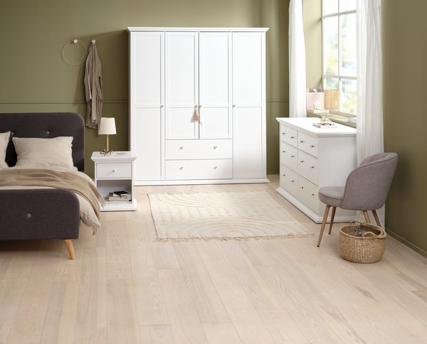 Kledingkast FREDENSBORG 183x200 wit