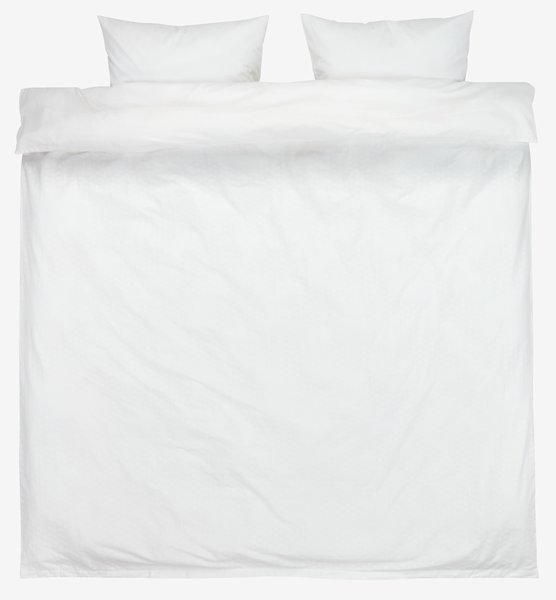 Duvet cover set BIBI Double white