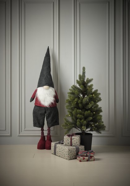 Christmas elf HALM H80-120cm red/grey