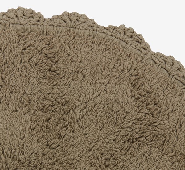 Tapis de bain SALTVIK 50x80cm coton kaki