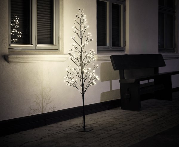 LED light tree MORGANIT H150cm with 280 LED and timer