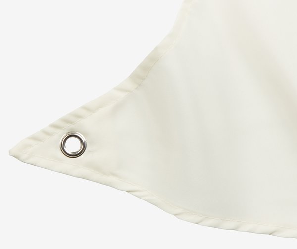 Shade sail HOLDAN W360xL360xD360 offwhite JYSK