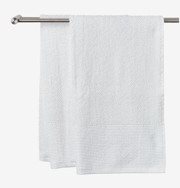 Badehåndklæde GISTAD 65x130 hvid