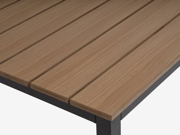 Lounge garnitura BEJSTRUP za 4 osobe siva