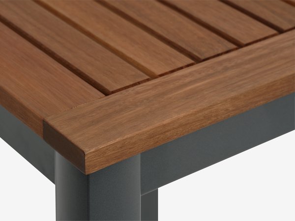 Tavolo da bar da esterno HOVMARKEN P55xL70 legno duro