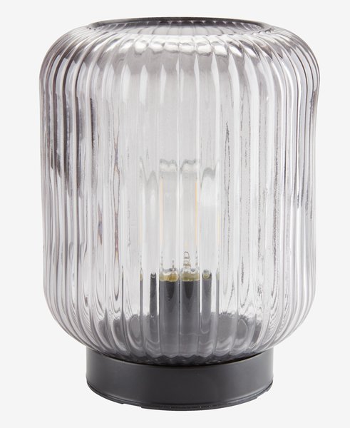 Lampe à piles SIMMA Ø13xH17cm gris