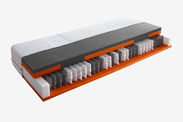 Matelas à ressorts 90x200cm SEMBELLA OFTA S450 souple