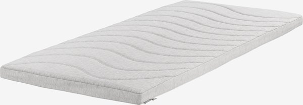 Surmatelas 90x200cm WELLPUR GULEN GT65 gris