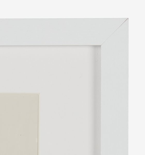 Fotorámeček OSCAR 40x50 cm bílá s A3 paspartou