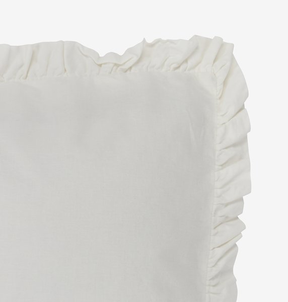 Completo copripiumino ELMA Cotone lavato 160x210 cm bianco