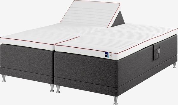 Elektrisch bed 180x200 TEMPRAKON E250 grijs-47