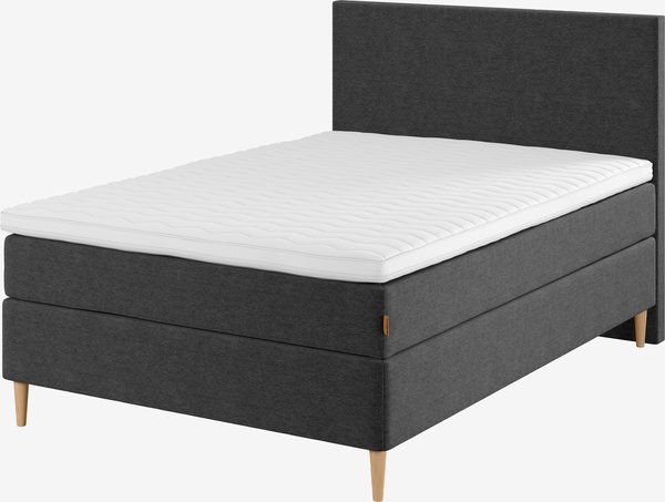 Boxspring 140x200 LYGNA GC30 grijs-40 DZ