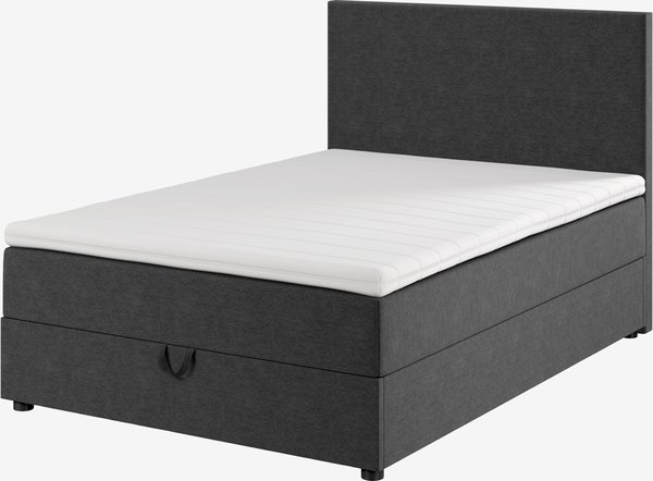 Sommier tapissier 140x200cm HOLDA STORAGE GC25 gris-40