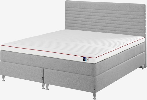 Boxspring 180x200 TEMPRAKON C250 grijs-42