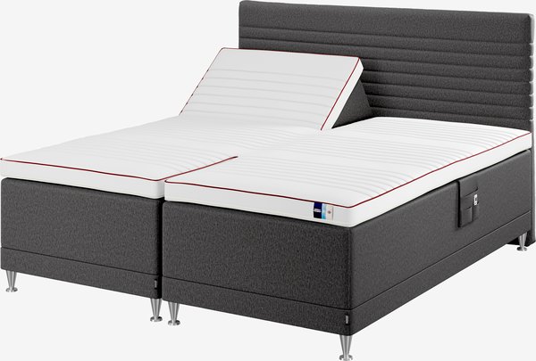 Elektrisch bed 180x200 TEMPRAKON E250 grijs-47