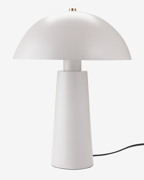 Stolová lampa MARKUS Ø25xV35 cm sivá