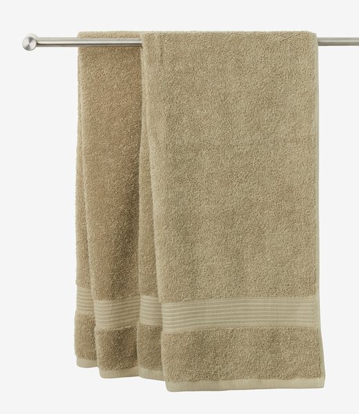 Hand towel KARLSTAD 50x100 light green JYSK