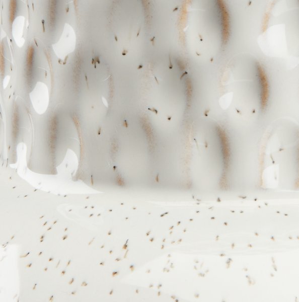 Βάζο INGBERT Ø15xΥ18cm λευκό