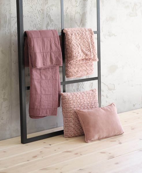 Kırlent KONGSSPIR 45x45 gül rengi