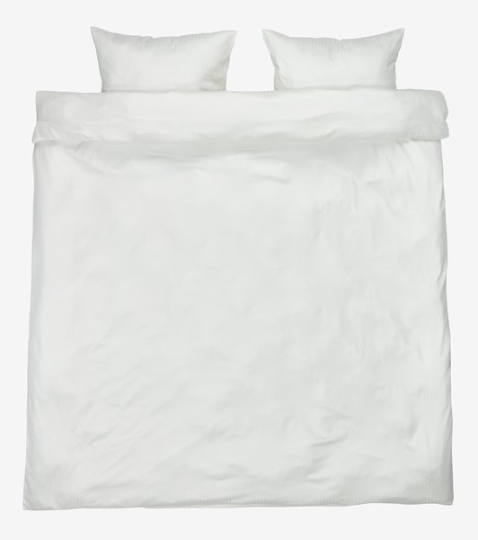 Duvet cover set JULIE Micro King white