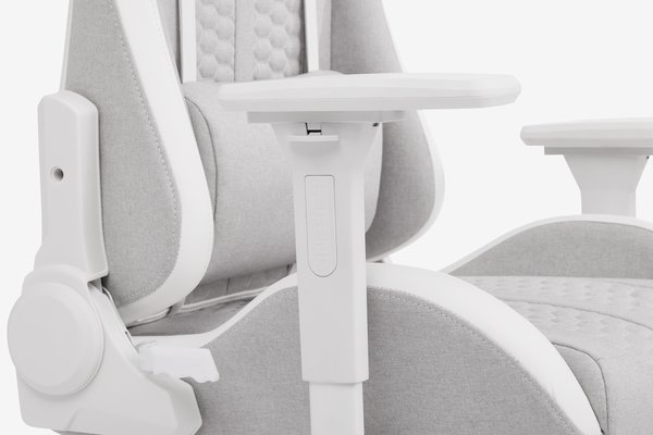 Gaming chair​ NIBE white/beige fabric