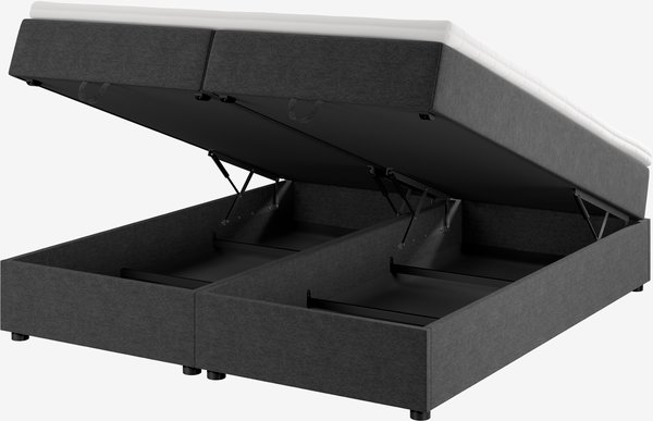 Kontinentalseng 150x200 HOLDA STORAGE GC25 grå-40