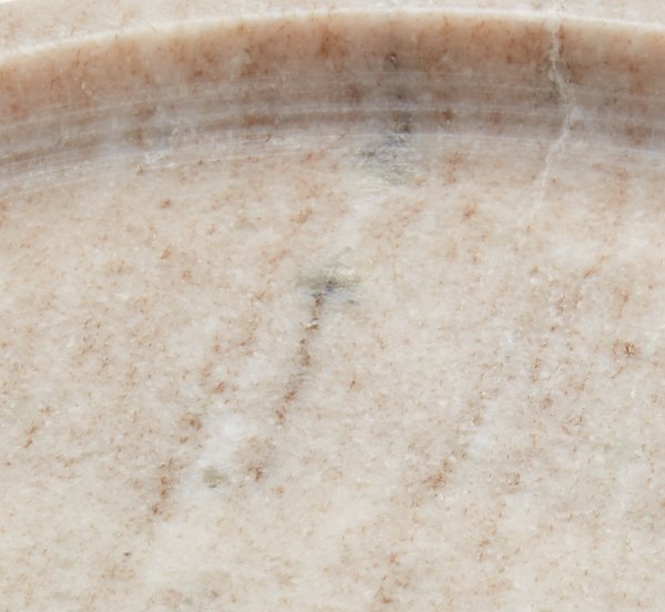 Decorative tray VALDEMAR D25cm marble JYSK