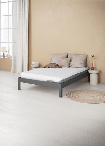 Matelas en mousse 140x190cm GOLD F30 gris WELLPUR